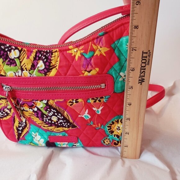 VERA Bradley Mini Vivian Crossbody Rumba Quilted Bag - Picture 8 of 12